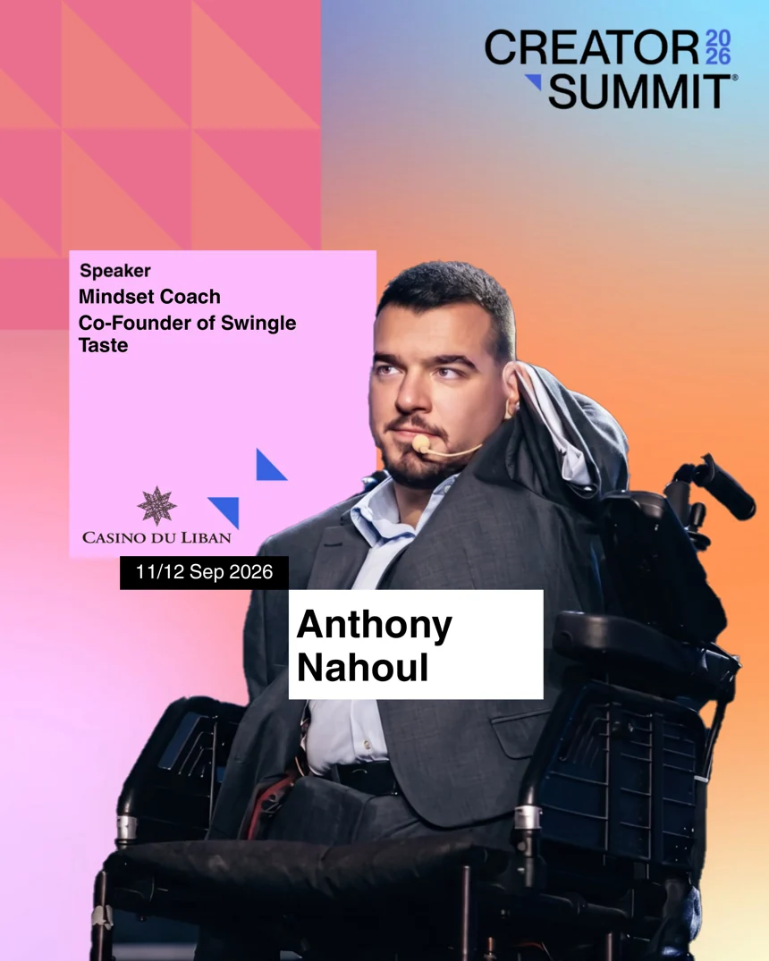 Anthony Nahoul, Mindset Coach · Co-Founder of Swingle Taste